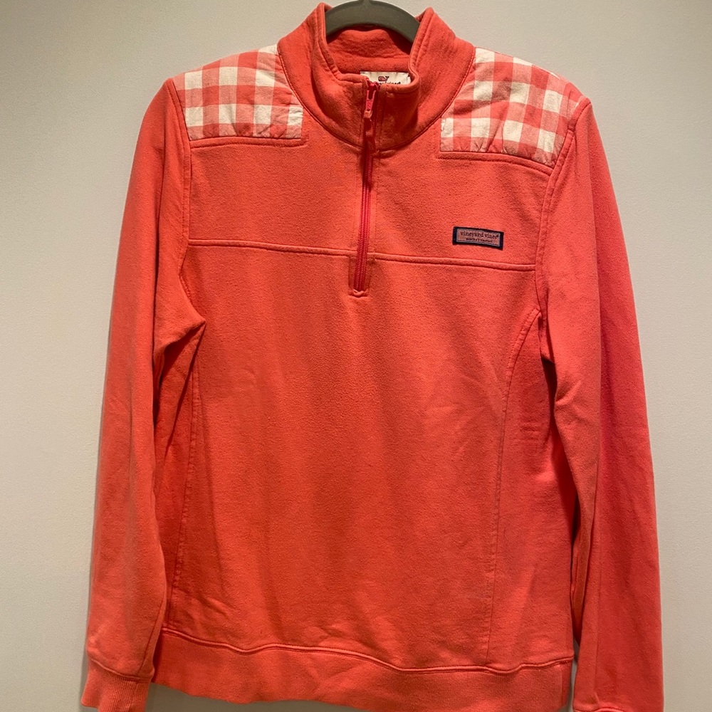 Vineyard Vines Shep Shirt Coral M